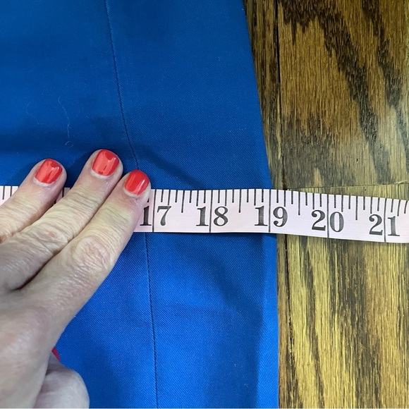 J.Crew Ladies Royal Blue Classic Pencil Skirt size 4 - Picture 11 of 11